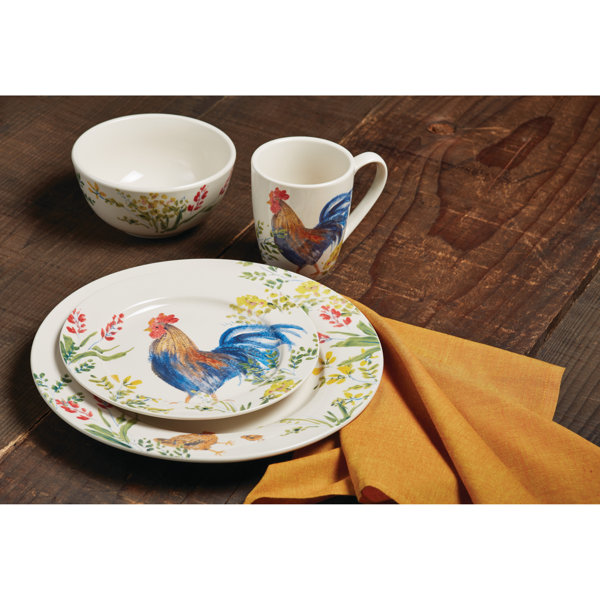 Paula Deen 16 Piece Dinnerware Set, Service for 4 & Reviews | Wayfair